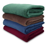 Kit 4 Manta Cobertor Pet Flannel Cachorro Gato 110x90cm