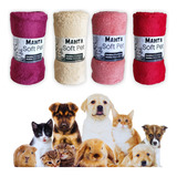 Kit 4 Manta Cobertor Soft Pet Cachorro Gato 1 10x 0 90m