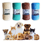 Kit 4 Manta Cobertor Soft Pet Cachorro Gato 1 10x 0 90m