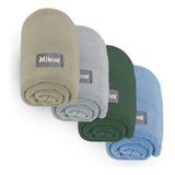 Kit 4 Manta Pet Cachorro E Gato Soft Macia Confortável