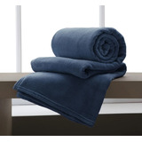Kit 4 Mantas Microfibra Solteiro Soft Aveludada Luxo