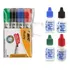 Kit 4 Marcadores/caneta Para Quadro Branco + 4 Tintas