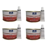 Kit 4 Massa Poliester