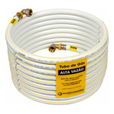 Kit 4 Metros Alta Vazão Tubo Pex Gás 20mm 2 Cotovelos