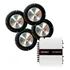  Kit 4 Mid Bass Unlike 360wrms + Modulo Ts 400.4 Medio Grave