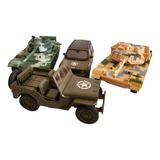 Kit 4 Miniatura Militar