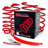 Kit 4 Molas Esportivas Red Coil Gol G2 G3 G4 Ambos Lados