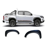 Kit 4 Moldura Paralama diant tras Nv S10 Dupla 12 23