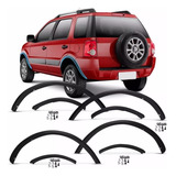 Kit 4 Moldura Paralama Ecosport 03 04 05 06 07 08 09 10 11