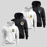 Kit 4 Moletom Casaco