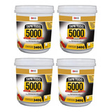 Kit 4 Multimassa Massa Flex Tapa Tudo 5000 Pote De 340g