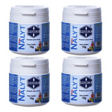 Kit 4 Nalyt Baby 10g Amgercal Vitaminas Filhotes Ave Pássaro