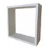 Kit 4 Nichos Mdf 30x30x10 Branco Promoção Suporte Invisível