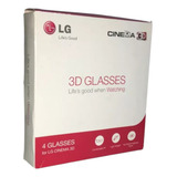 Kit 4 Óculos LG 3d Glasses LG Cinema Ag f310