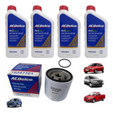 Kit 4 Oleo Filtro 5w30 Sintético Montana 1 4 8v 2009 2010