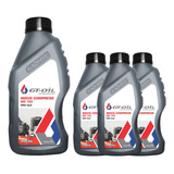 Kit 4 Óleo Lubrificante De Compressor Iso 150 gt oil
