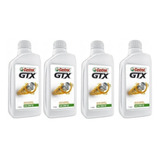 Kit 4 Óleo Mineral 20w50 Gtx Anti Borra Castrol