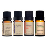 Kit 4 Óleos Essenciais 100 Puro Via Aroma Monte O Seu