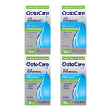 Kit 4 Optocare Lubrificante Oftálmico Ul Olhos Secos 10ml 