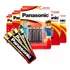 Kit 4 Pacotes 16 Pilhas Panasonic Potencia Aaa Energia