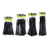 Kit 4 Pacotes Abraçadeira 15cm 20cm  25cm  30cm   400 Pçs Hm