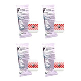 Kit 4 Pacotes Eletrodo 50 Un Ecg Adulto 3m 2223brq 200 Unid