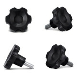 Kit 4 Parafuso Borboleta M8 Para Fixação Suporte Bau Motoboy