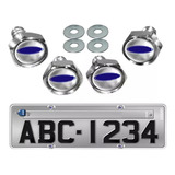 Kit 4 Parafusos De Placa Emblema Ford Ka Fiesta Focus Ecospo