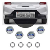Kit 4 Parafusos De Placa Emblema Ford Ka Fiesta Focus Ecospo