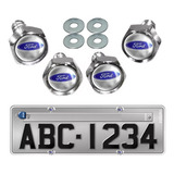 Kit 4 Parafusos De Placa Emblema Ford Ka Fiesta Focus Ecospo