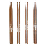 Kit 4 Pares Baqueta 5a E 7a Jatobá Tennessee Liverpool Mad