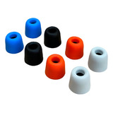 Kit 4 Pares Borrachas Ponteira Espuma De Memória P Fone Kz Cor Cores Variadas