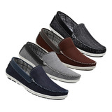 Kit 4 Pares De Mocassim Masculino Sapatilha A P M C 3 4