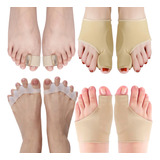 Kit 4 Pares Joanete Corretor Protetor Articulado Promoção Pt