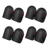 Kit 4 Pares Joelheira Assentamento Piso Ceramicas Cortag Cor Preto