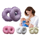 Kit 4 Pares Rosquinha Amamentação Bebê Protetor Seios Peito