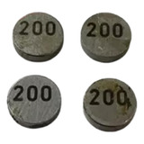 Kit 4 Pastilha Válvula Xr250 Tornado Cbx250 Twister Original