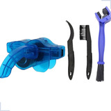 Kit 4 Pç Ferramentas Limpeza Bike Corrente Cassete Bicicleta