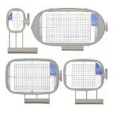 Kit 4 Pçs Bastidor Máquina Bordar Brother Pe 770 E Pe 810l