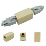 Kit 4 Pçs Emenda Conector P Rj45 Fêmea X Fêmea Cabo Rede