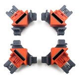 Kit 4 Pcs Gabarito 90 Grampo Angular Sargento Para Canto