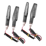 Kit 4 Pçs Pisca Led Slim Sequencial Universal 12v Para Moto