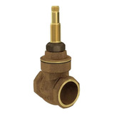 Kit 4 Pçs Registro Gaveta Base 4509 502 1 1 2 Deca Acabamento Fosco Cor Dourado escuro