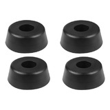 Kit 4 Pé De Borracha Pvc Grande P Caixa De Som Case
