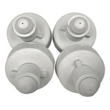 Kit 4 Pé Nivelador Lavadora Electrolux Lac13 Lac16 Lai17