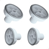 Kit 4 Pé Nivelador Lavadora Electrolux Lt10b Lt12b A99014001