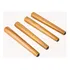 Kit 4 Pé Palito 25cm Madeira Poltrona Puff Cama Box Mesa