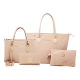 Kit 4 Pecas Bolsa