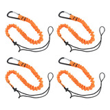 Kit 4 Peças Cordão De Ferramentas De Segurança Com Mosquetão