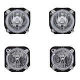 Kit 4 Peças Farol Cargo Modelo Novo Luz Alta E Luz Baixa